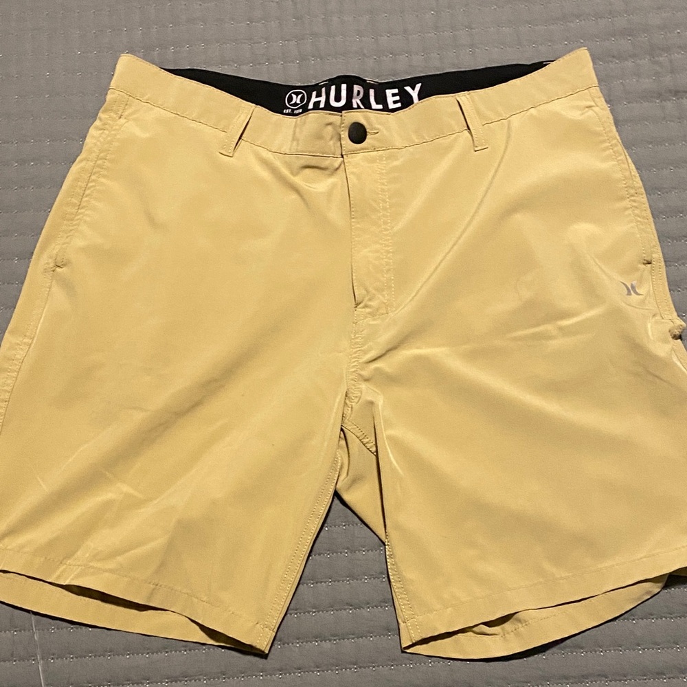 Hurley Men's Khaki Hybrid Shorts